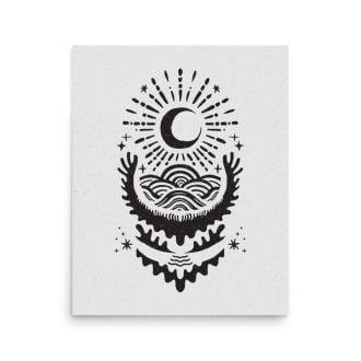 Moon & Tides 1 | Art Print
