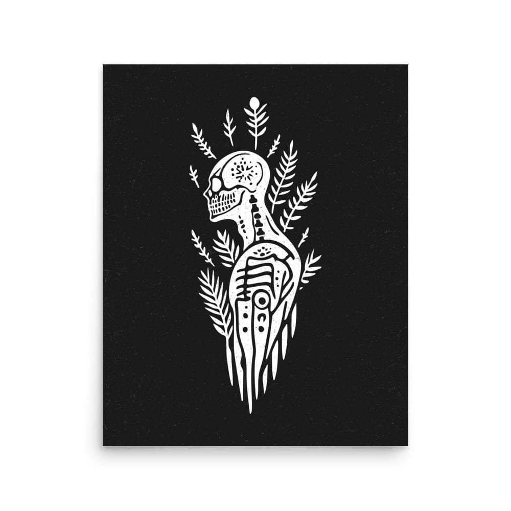 Alter Ego 1 Original Art Print by Inkwala expressed in creative abstraction.