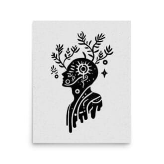 Altered State 1 Original Art Print by Inkwala expressed in creative abstraction.