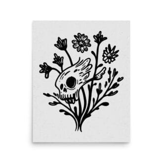 Memories 1 Original Art Print by Inkwala expressed in creative abstraction.