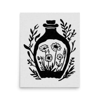 Memories 2 Original Art Print by Inkwala expressed in creative abstraction.