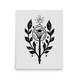 Memories 3 Original Art Print by Inkwala expressed in creative abstraction.