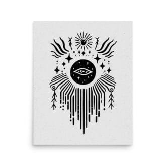 Vision 2 Original Art Print by Inkwala expressed in creative abstraction.