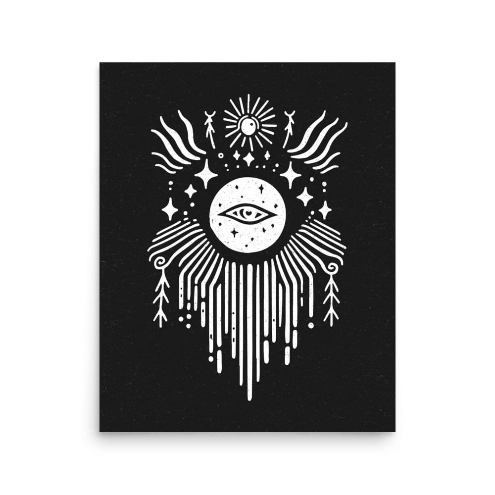 Vision 2 Original Art Print by Inkwala expressed in creative abstraction.