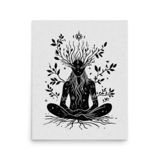 Altered State 4 Original Art Print by Inkwala expressed in creative abstraction.