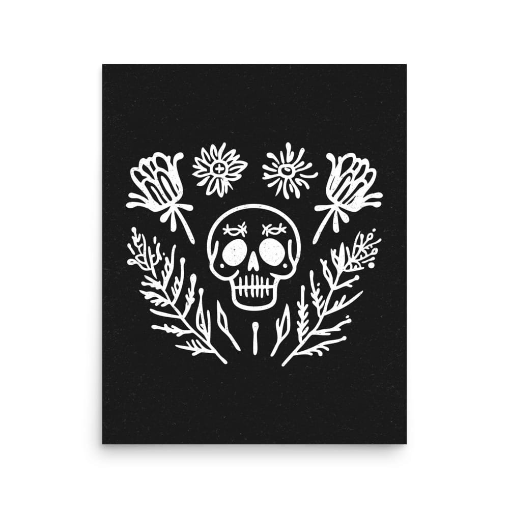 Life and Death 5 Original Art Print by Inkwala expressed in creative abstraction.