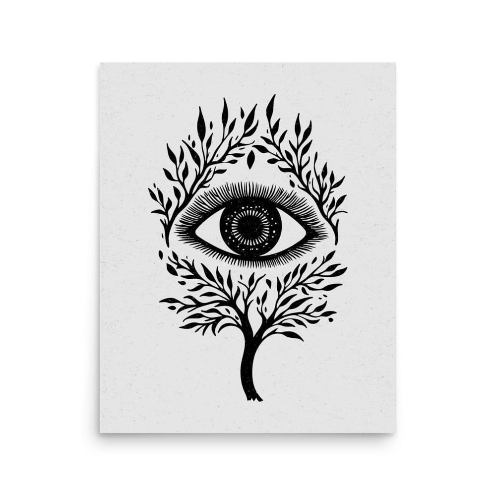 Vision 4 Original Art Print by Inkwala expressed in creative abstraction.