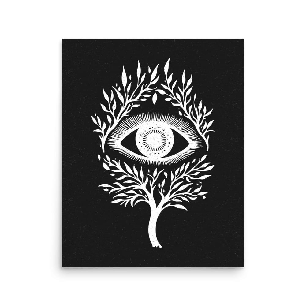 Vision 4 Original Art Print by Inkwala expressed in creative abstraction.