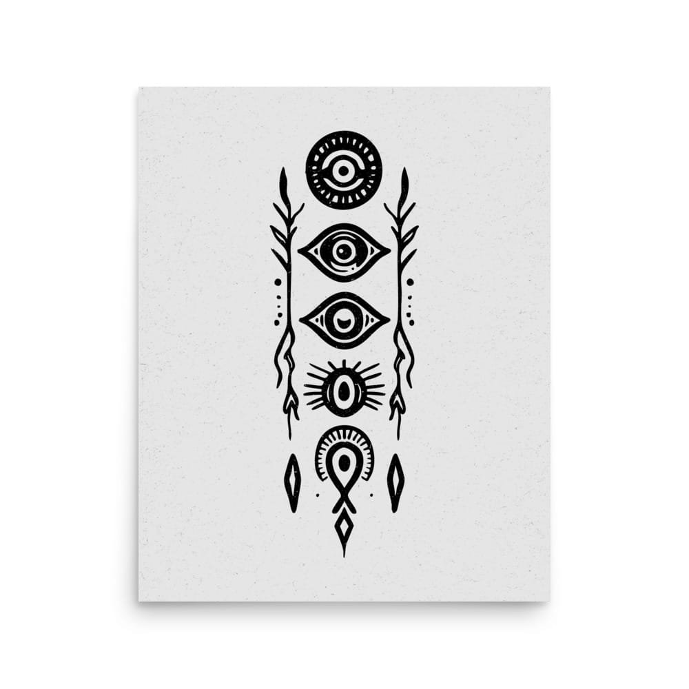 Vision 5 Original Art Print by Inkwala expressed in creative abstraction.